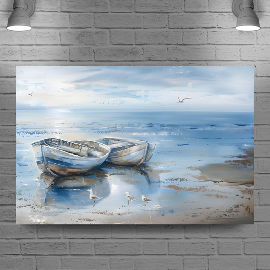 Morning Serenity  Deluxe Box Landscape Canvas Prints