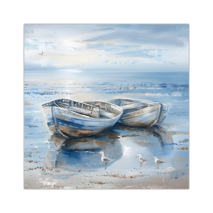 Morning Serenity Deluxe Box Square Canvas Prints