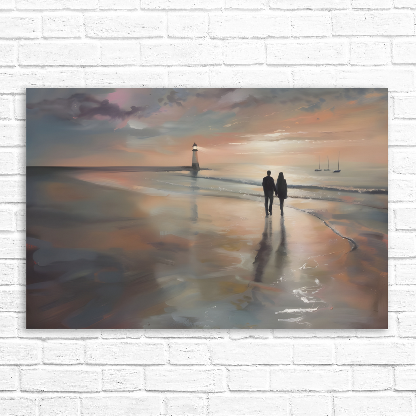 Sunset's Promise  Deluxe Box Landscape Canvas Prints