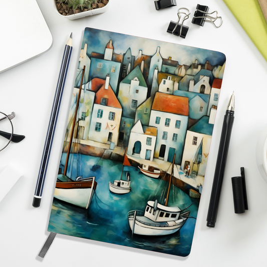 Harbour Hues Allover Printed Lined Journal