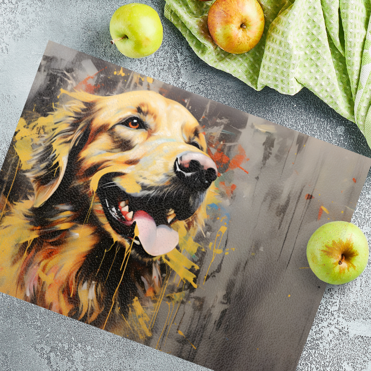 Retriever Radiance Textured Glass Chopping Boards