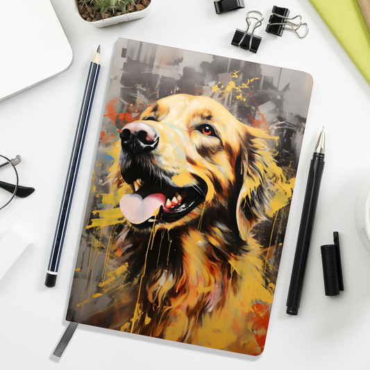 Retriever Radiance Allover Printed Lined Journal