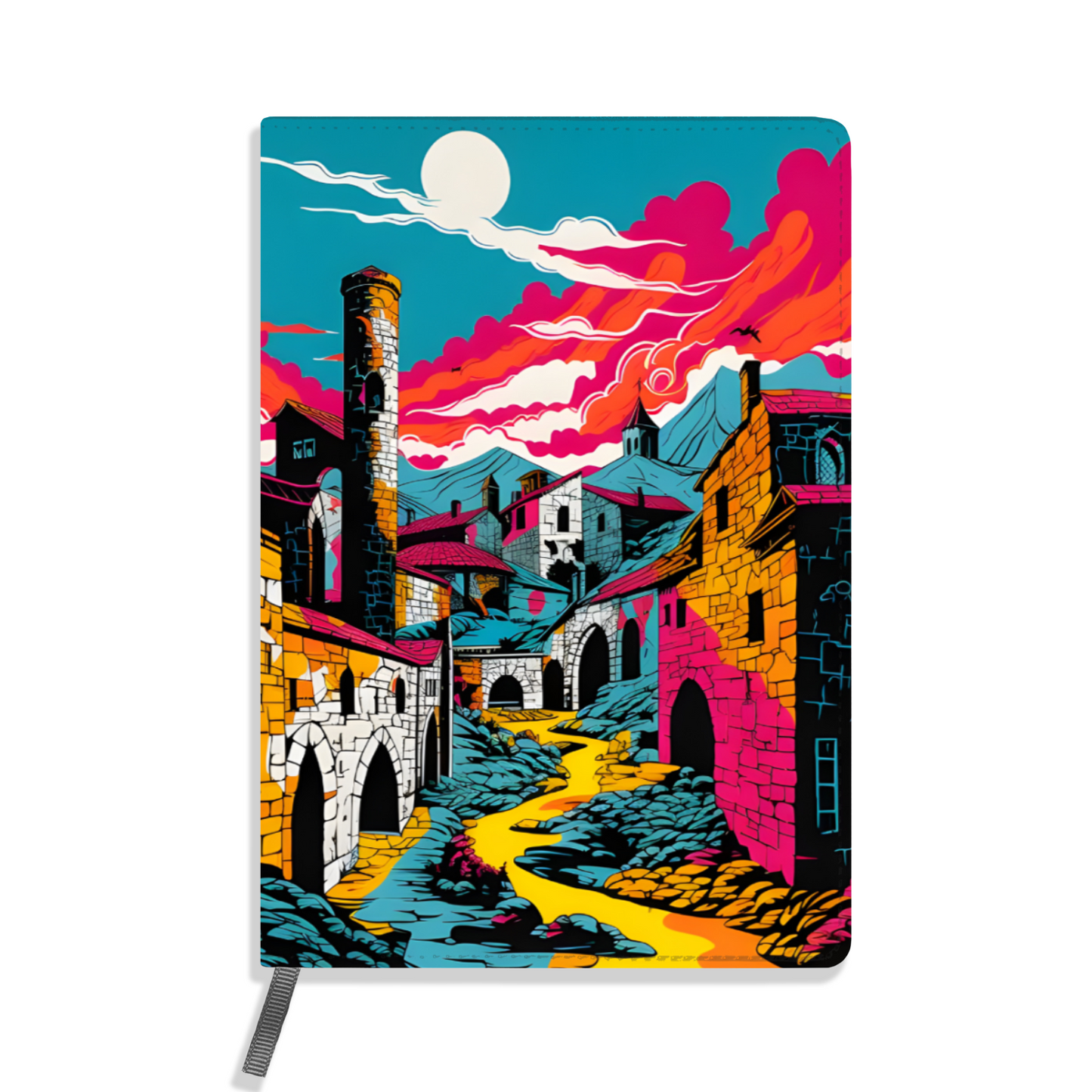 Medieval Dawn Allover Printed Lined Journal