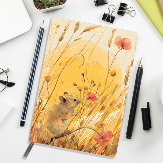 Meadow Mouse Allover Printed Lined Journal