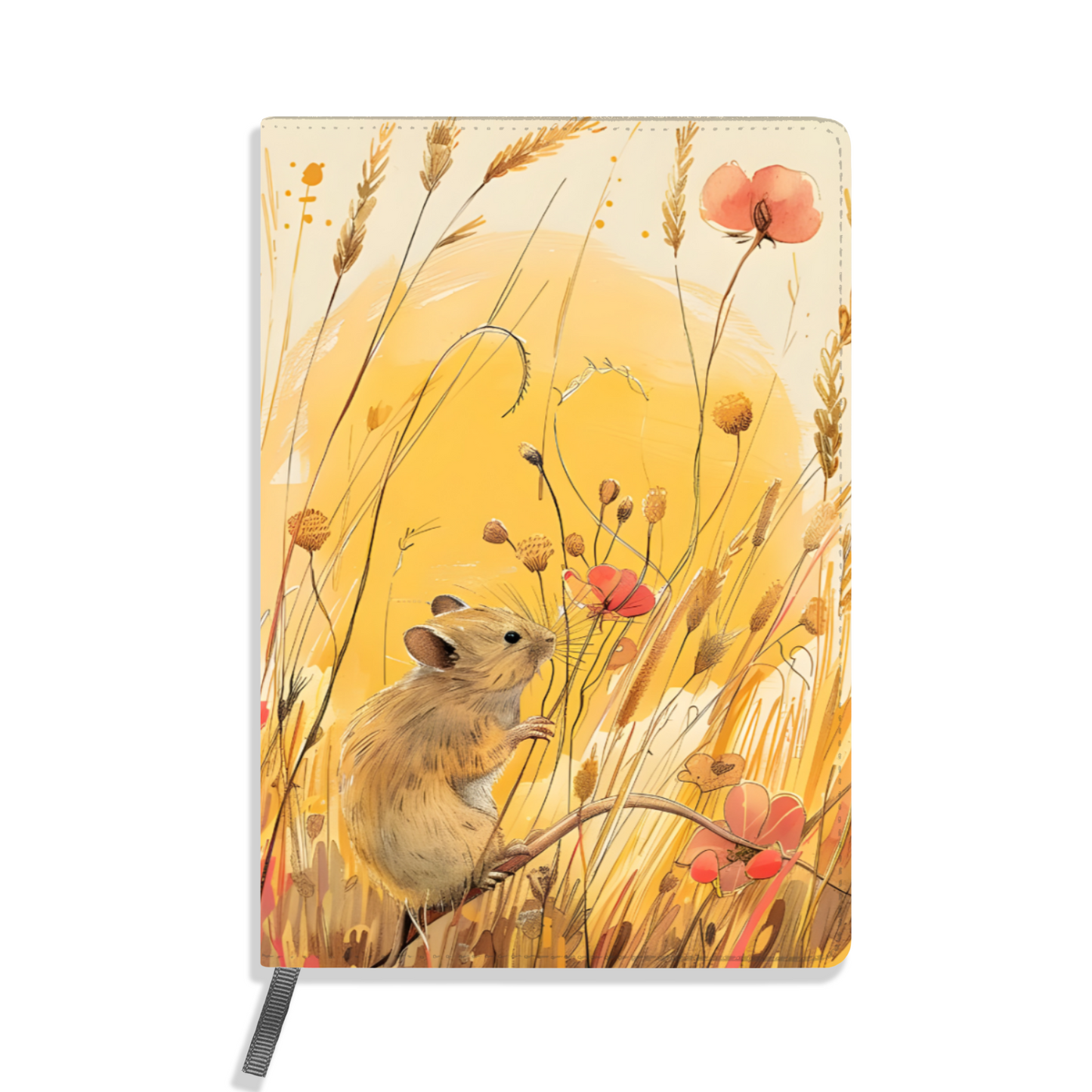 Meadow Mouse Allover Printed Lined Journal