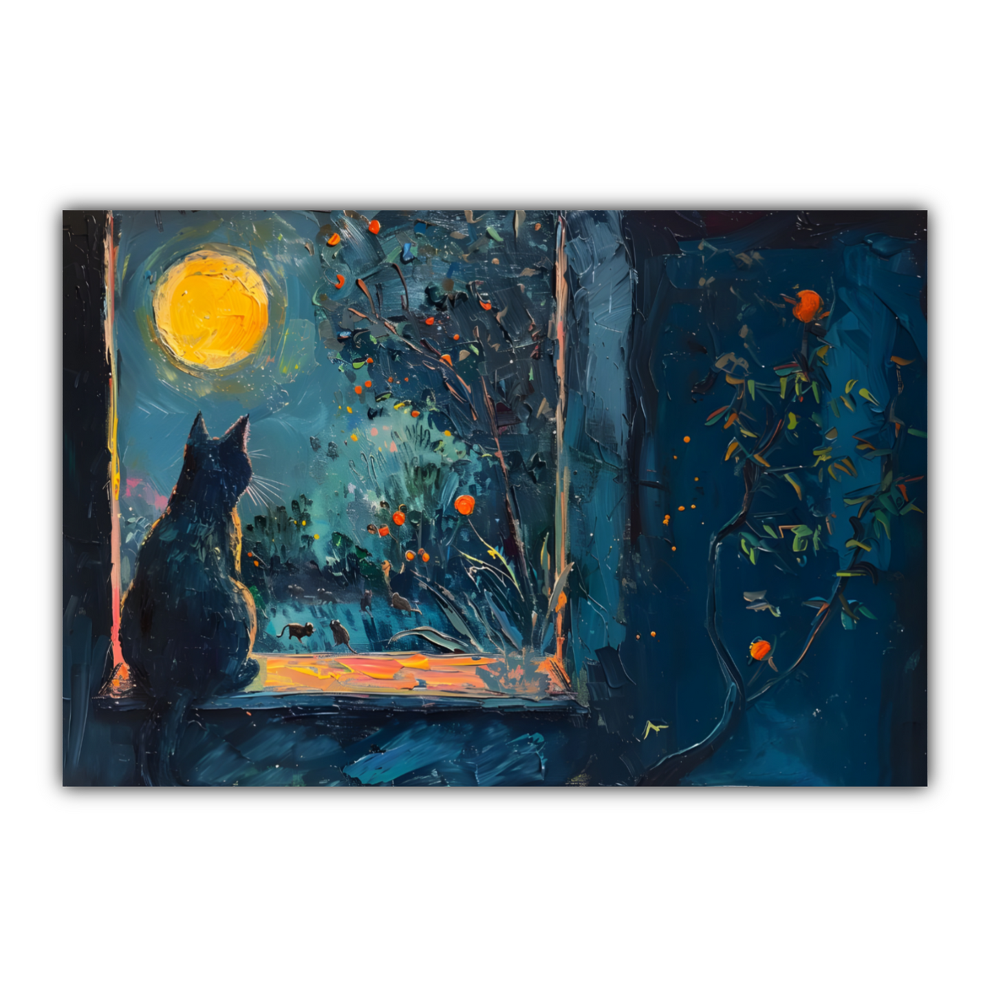 Window to the Wild  Deluxe Box Landscape Canvas Prints