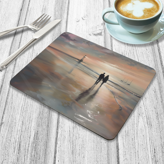 Sunset's Promise Wooden Placemat