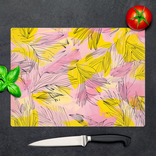 Petalscape Textured Glass Chopping Boards